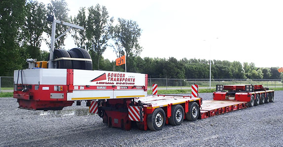 Goldhofer STHP/XLE 8 137-ton 3+5 axle extendable lowboy trailer