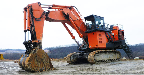 Hitachi EX2500-6 front shovel