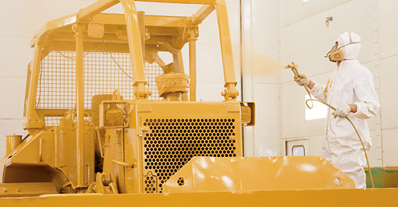 When given the choice, buyers will typically choose a well-maintained, freshly-painted piece of equipment over a well-used piece of equipment