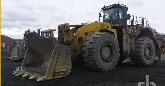 Used Cat 993k wheel loader Used Caterpillar 993K wheel loader sold at auction
