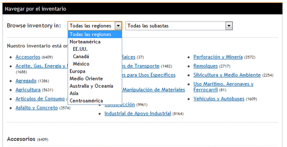 Seleccione una industria
