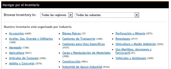 Seleccione una industria